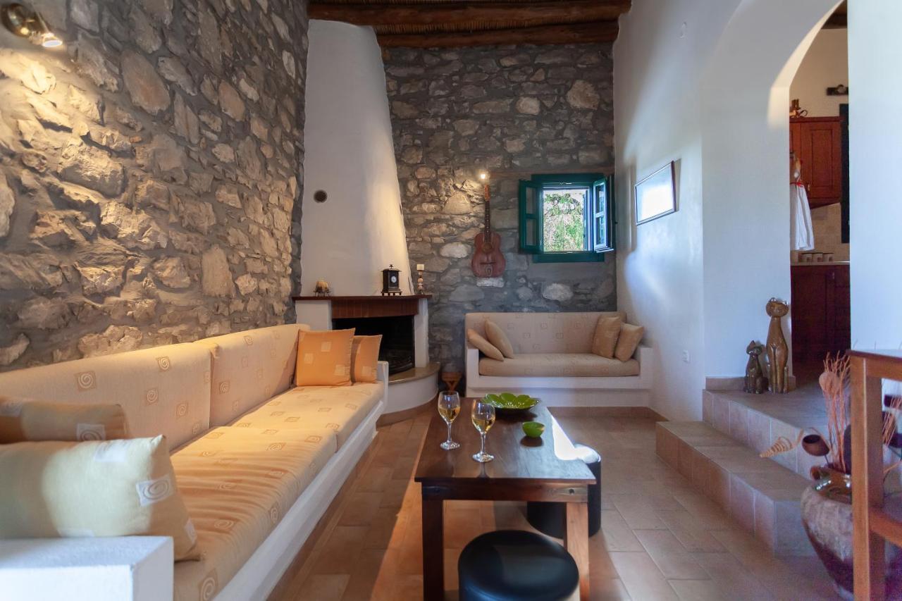 BATU vacation house Monolithos  Buitenkant foto